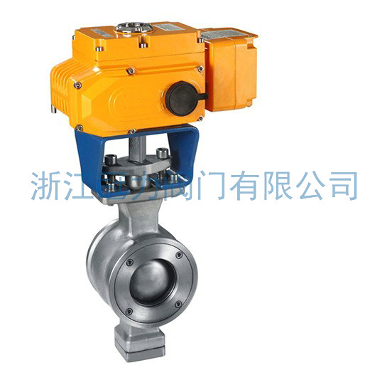 對夾式V型球閥 對夾式V型球閥